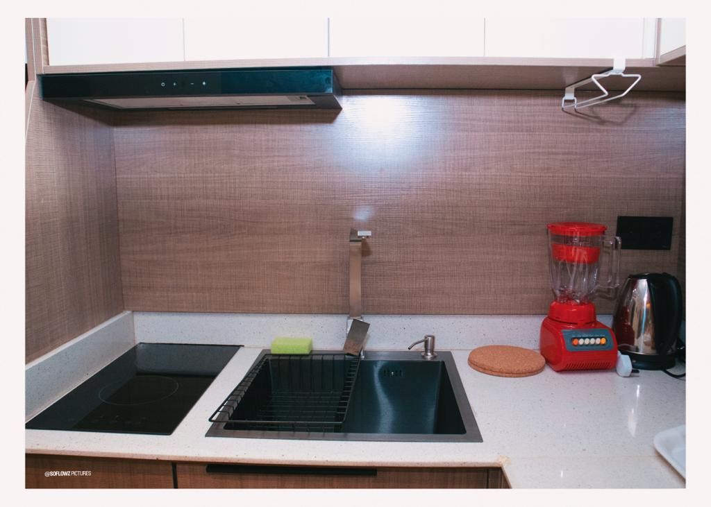 Kitchen at Seven Lugard Apartments
