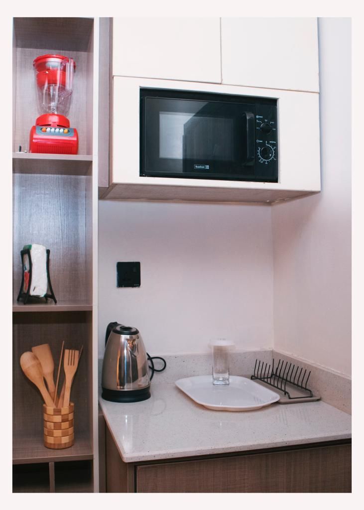 Kitchenette at Seven Lugard Apartments