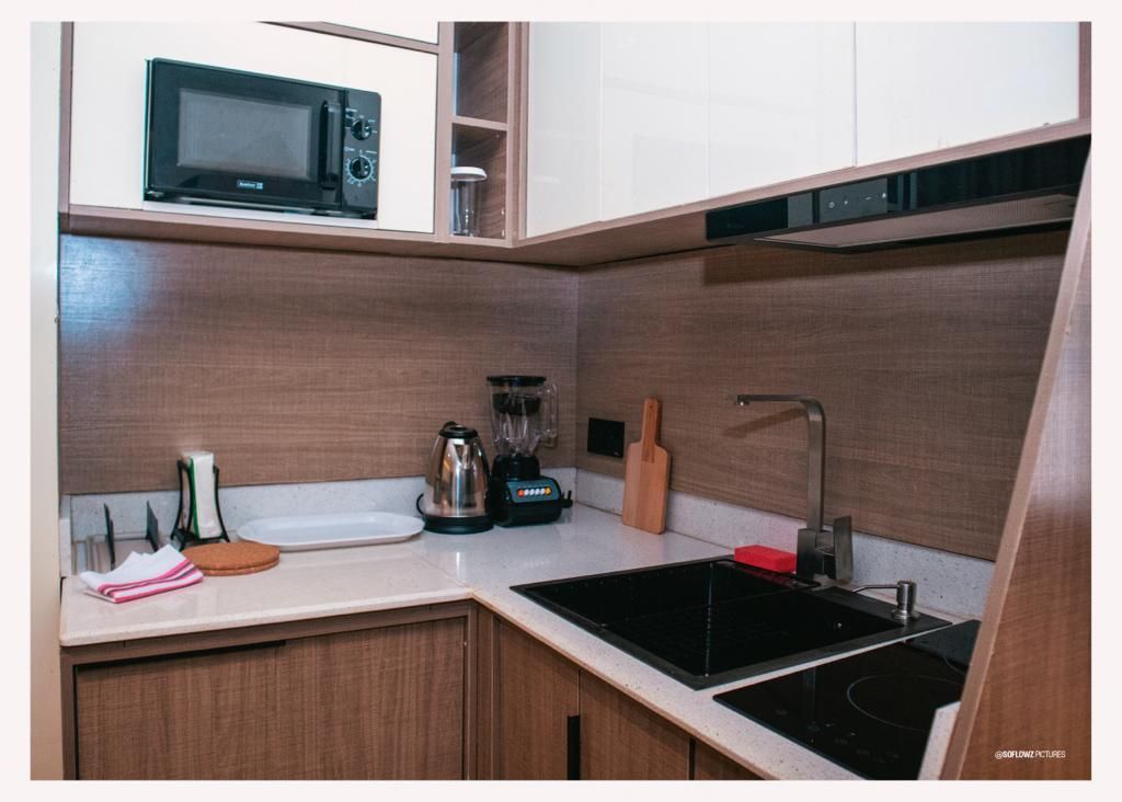 Kitchenette at Seven Lugard Apartments